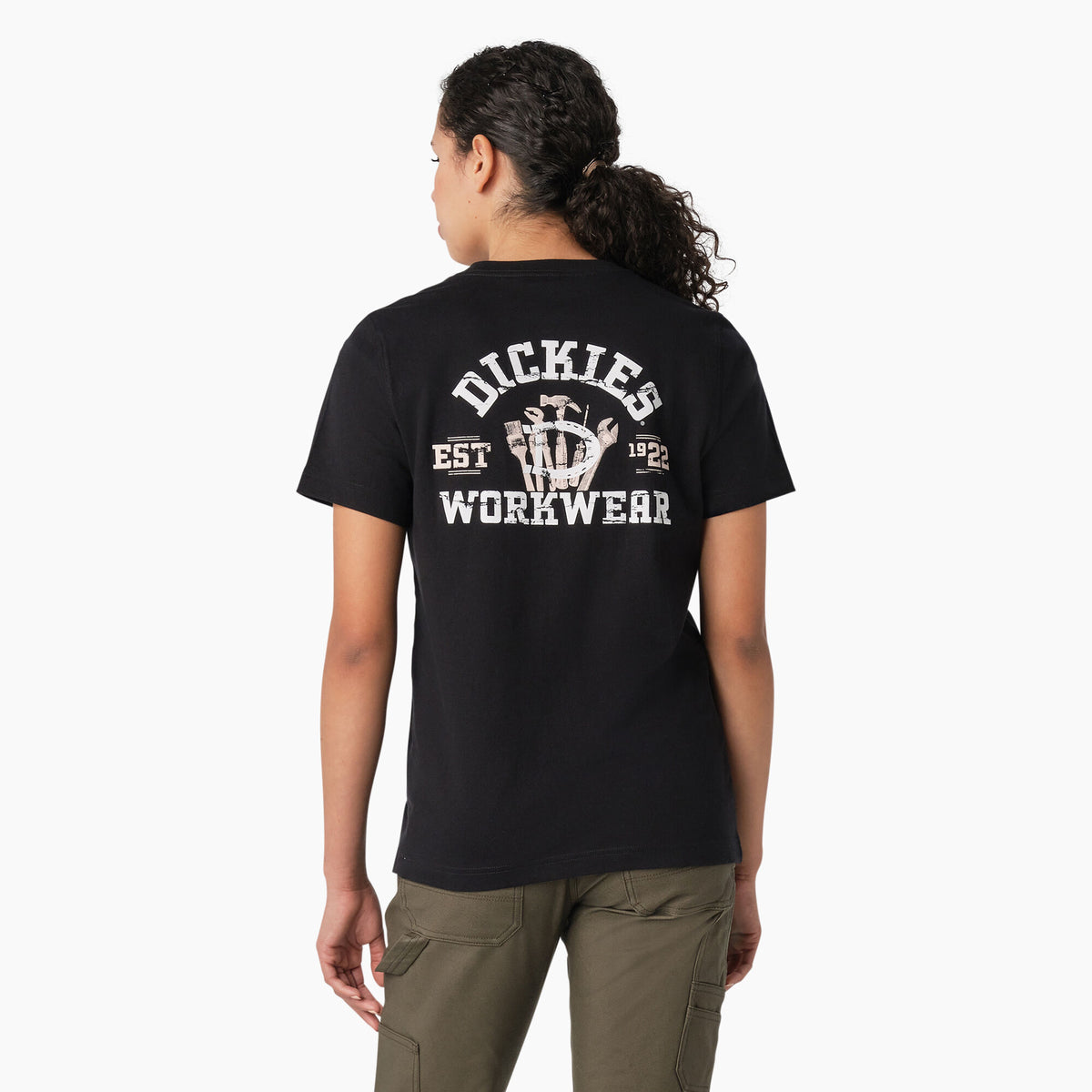 Dickies Women&#39;s &quot;Dickies Workwear&quot; Graphic Short Sleeve T-Shirt - Work World - Workwear, Work Boots, Safety Gear