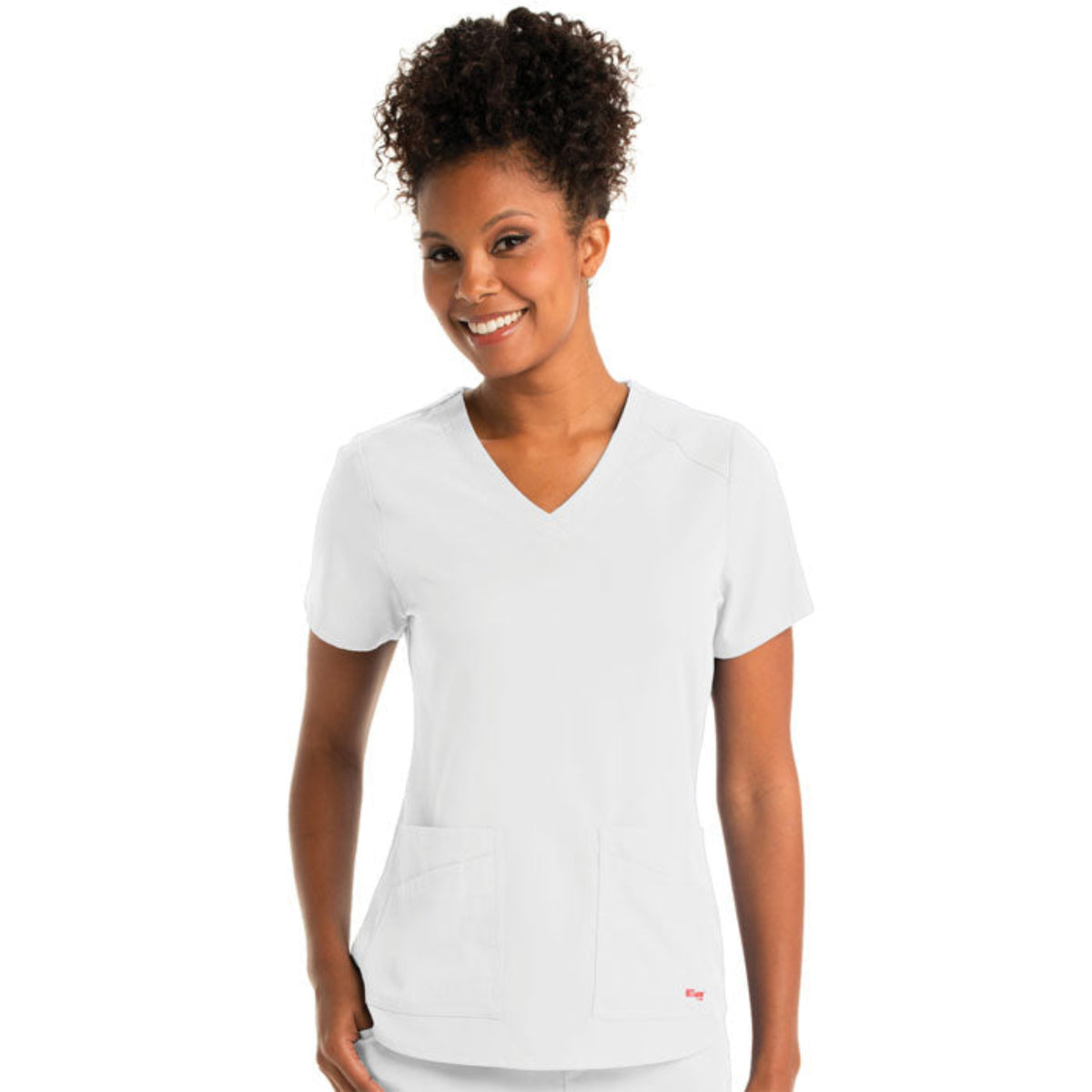 Grey&#39;s Anatomy Women&#39;s 4-Pocket V-Neck Scrub Top - Work World - Workwear, Work Boots, Safety Gear