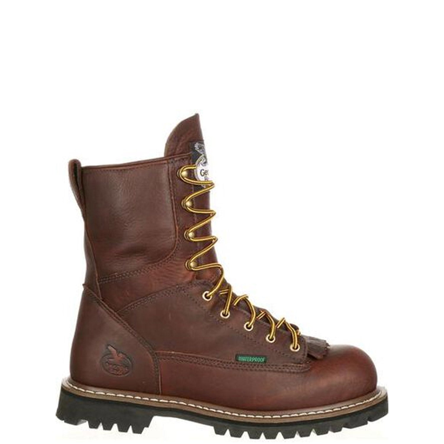 Georgia Boot Men's Lace-to-Toe 8" Waterproof EH Steel Toe Work Boot - Work World - Workwear, Work Boots, Safety Gear