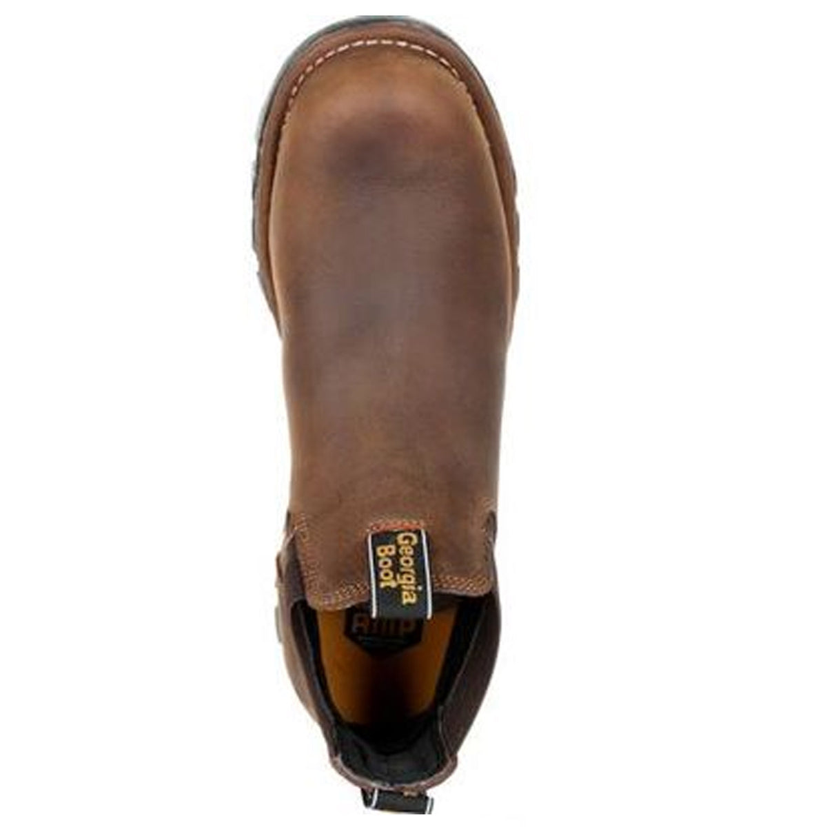 Georgia Boot Men&#39;s Eagle One 4&quot; Waterproof EH Soft Toe Chelsea Boot - Work World - Workwear, Work Boots, Safety Gear