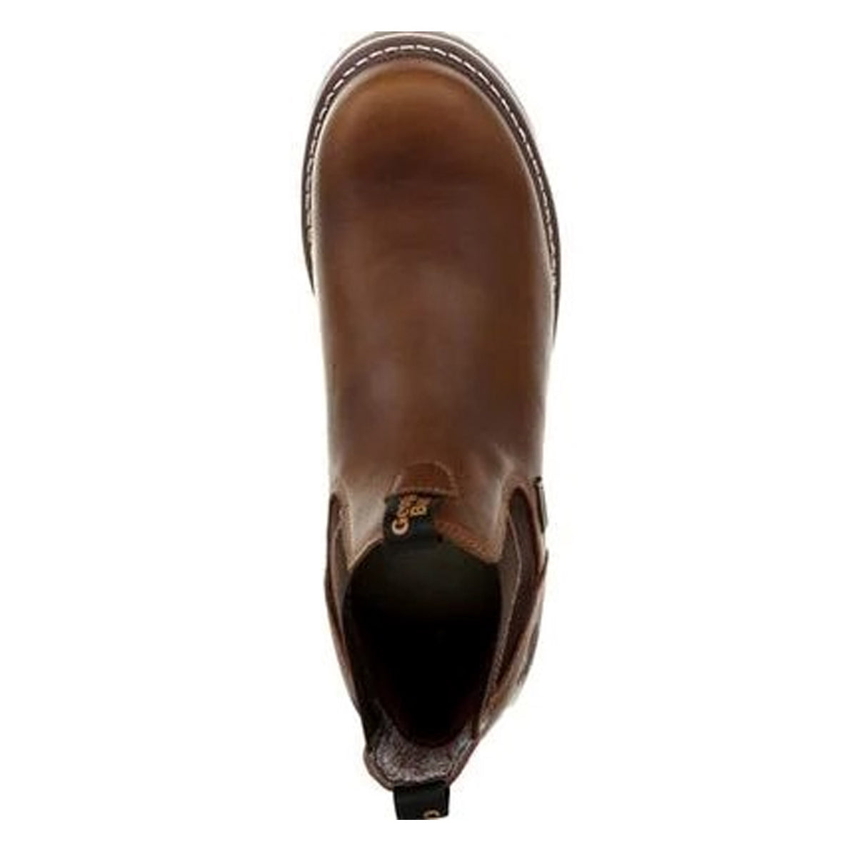Georgia Boot Men&#39;s Wedge Sole 5&quot; Waterproof EH  Steel Toe Chelsea Boot - Work World - Workwear, Work Boots, Safety Gear