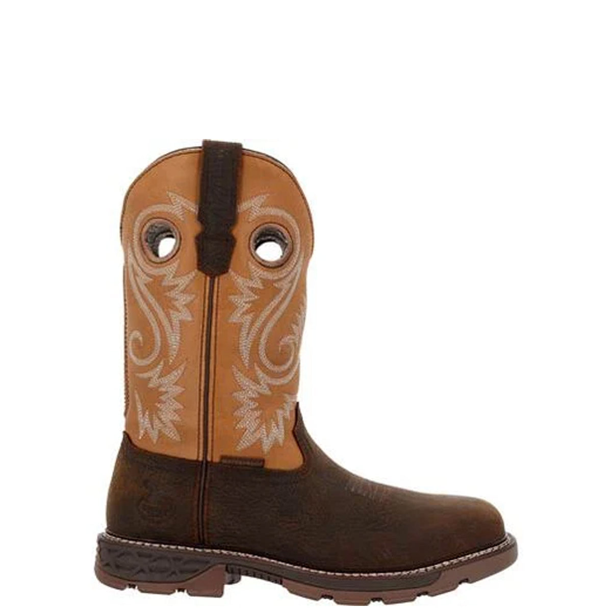 Georgia Boot Men&#39;s Carbo-Tec FLX 11&quot; Waterproof Pull-On Western Boot - Work World - Workwear, Work Boots, Safety Gear