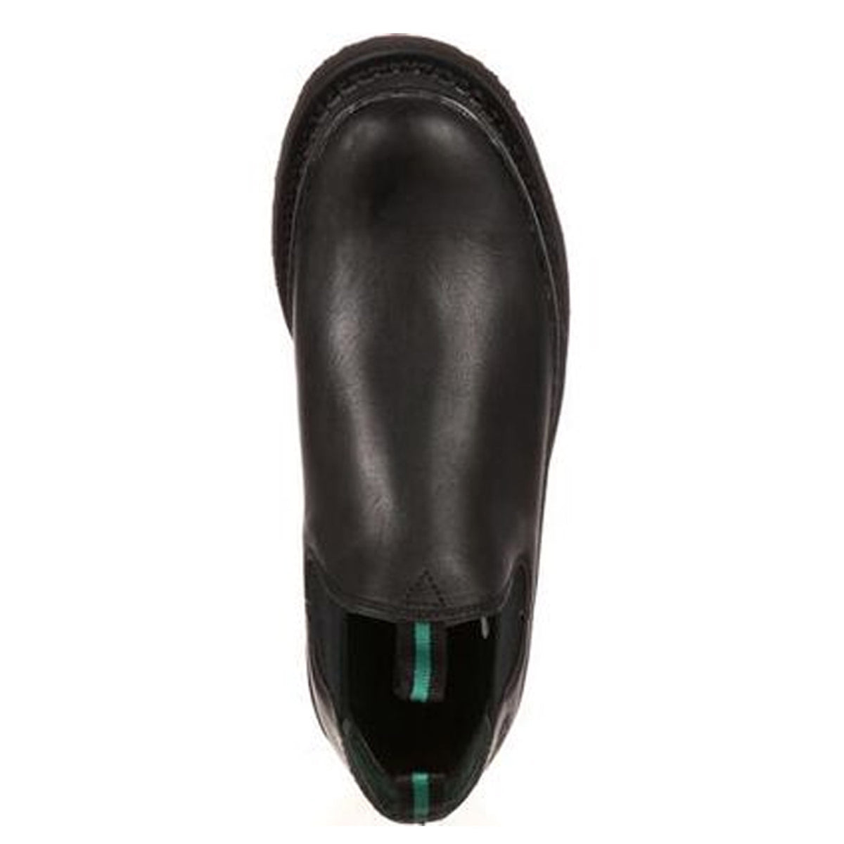 Georgia Giant Men&#39;s 4&quot; Pull-On Romeo Work Shoe_Black - Work World - Workwear, Work Boots, Safety Gear