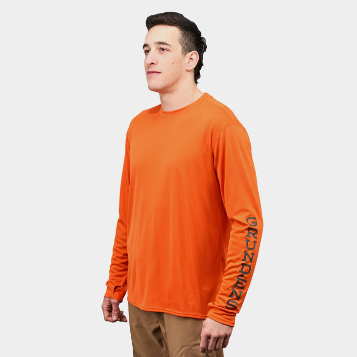 Grundéns Men&#39;s Tough Sun Crew Performance Long Sleeve T-Shirt - Work World - Workwear, Work Boots, Safety Gear
