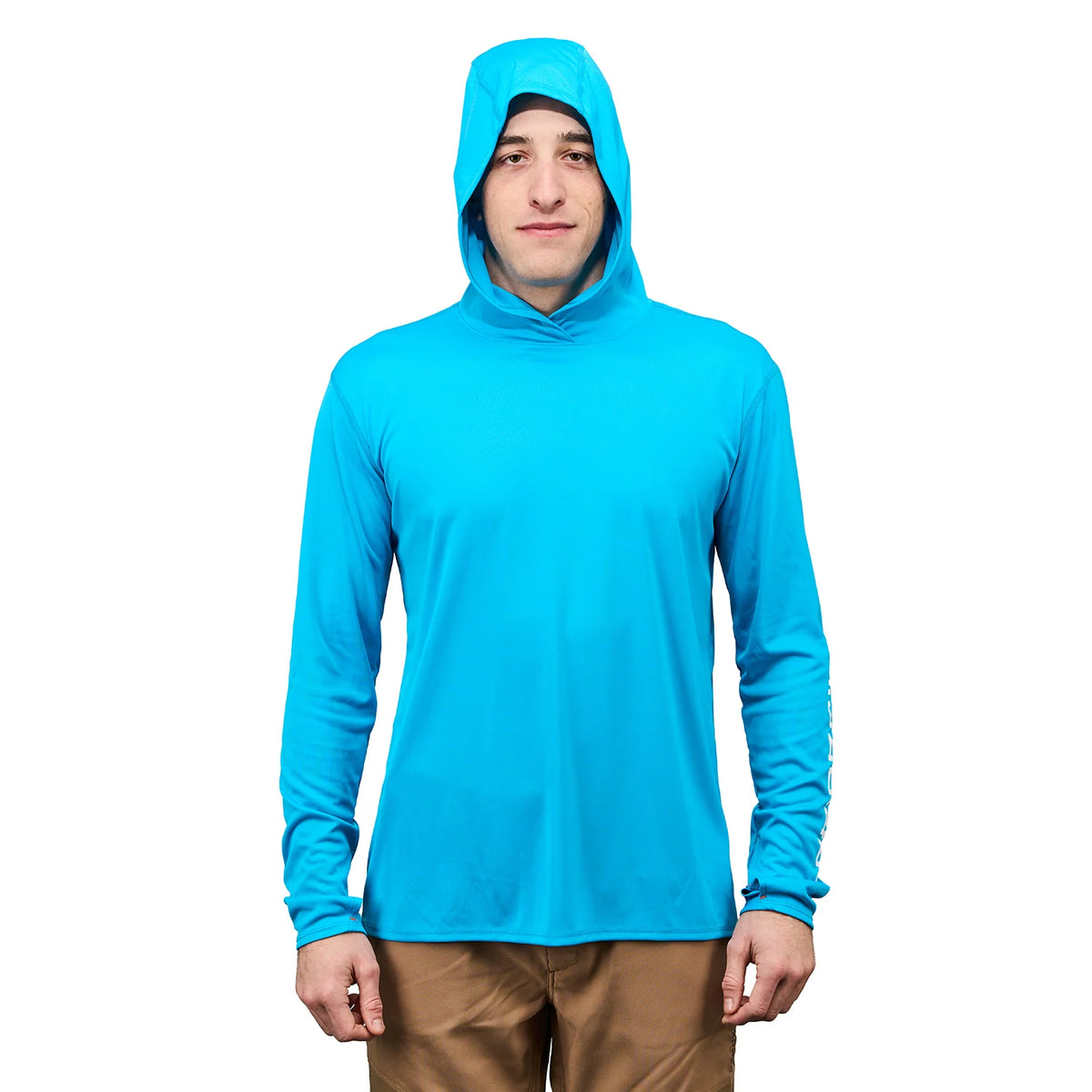 Grundéns Men&#39;s Tough Sun Hooded Long Sleeve T-Shirt - Work World - Workwear, Work Boots, Safety Gear