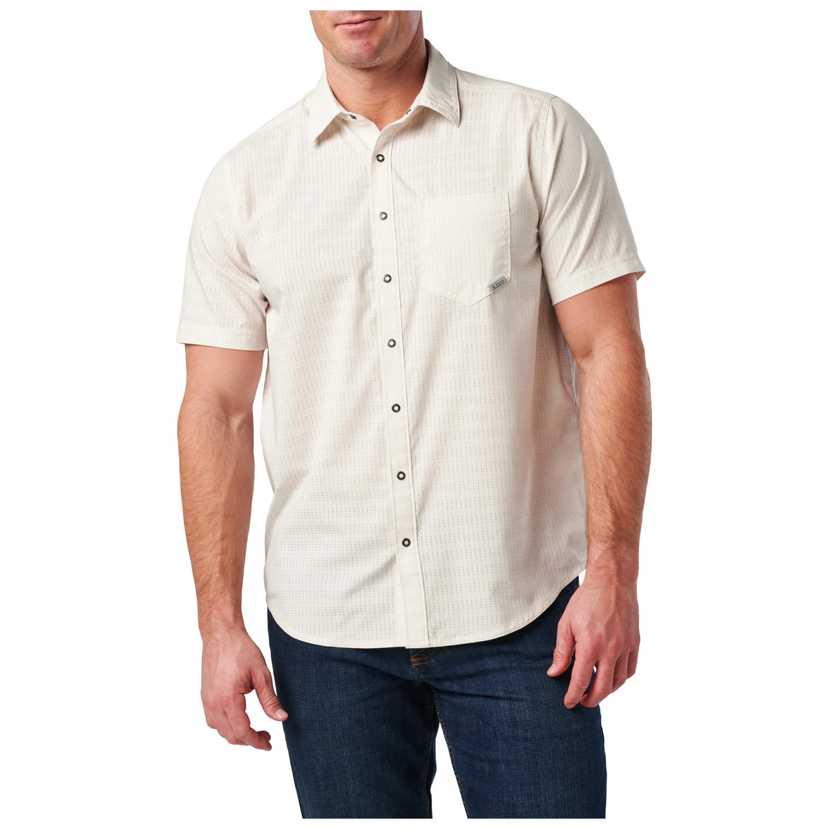 5.11 Tactical Men&#39;s Aerial Snap-Front Wicking Short Sleeve Work Shirt - Work World - Workwear, Work Boots, Safety Gear