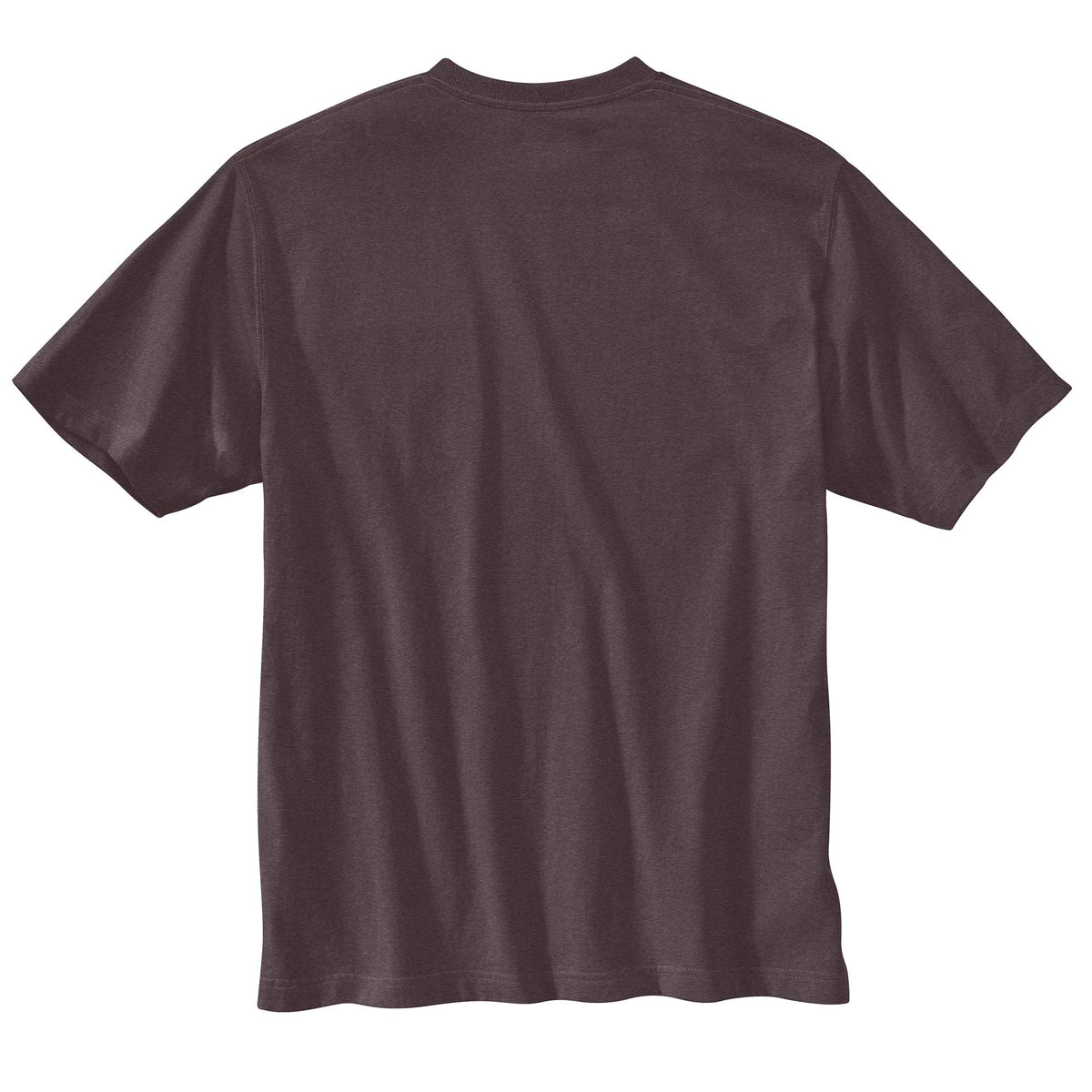 Carhartt Men&#39;s Short Sleeve Pocket T-Shirt_Dark Sepia Heather - Work World - Workwear, Work Boots, Safety Gear