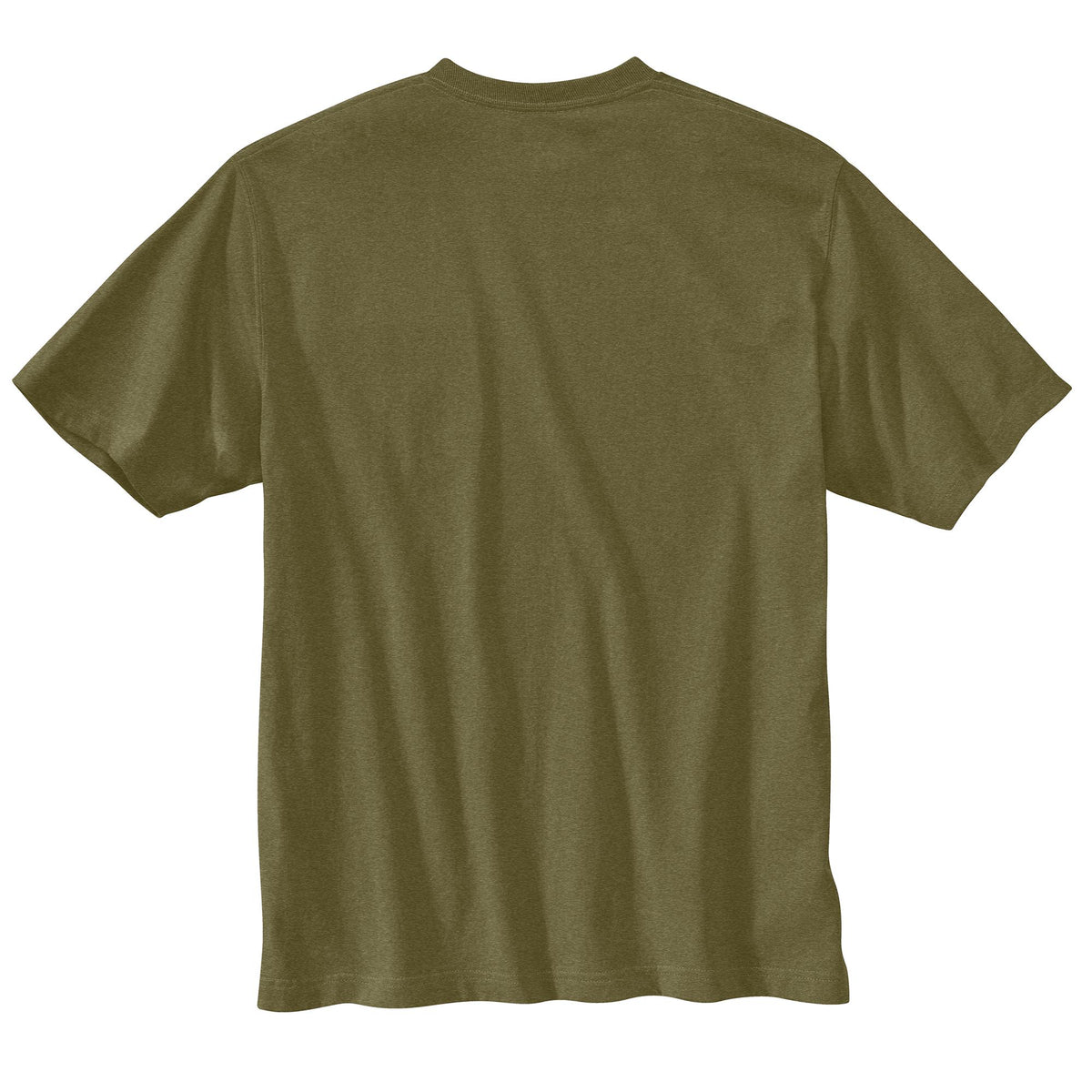 Carhartt Men&#39;s Short Sleeve Pocket T-Shirt_Dark Bronzed Green Heather - Work World - Workwear, Work Boots, Safety Gear
