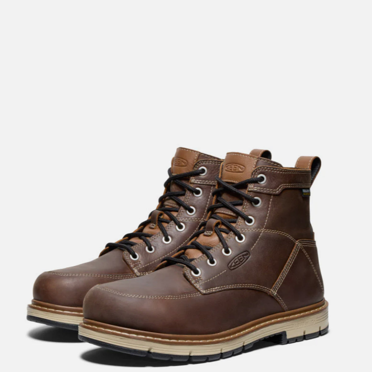 KEEN Utility Men&#39;s San Jose 90 Degree 6&quot; Waterproof EH Alloy Toe Work Boot - Work World - Workwear, Work Boots, Safety Gear