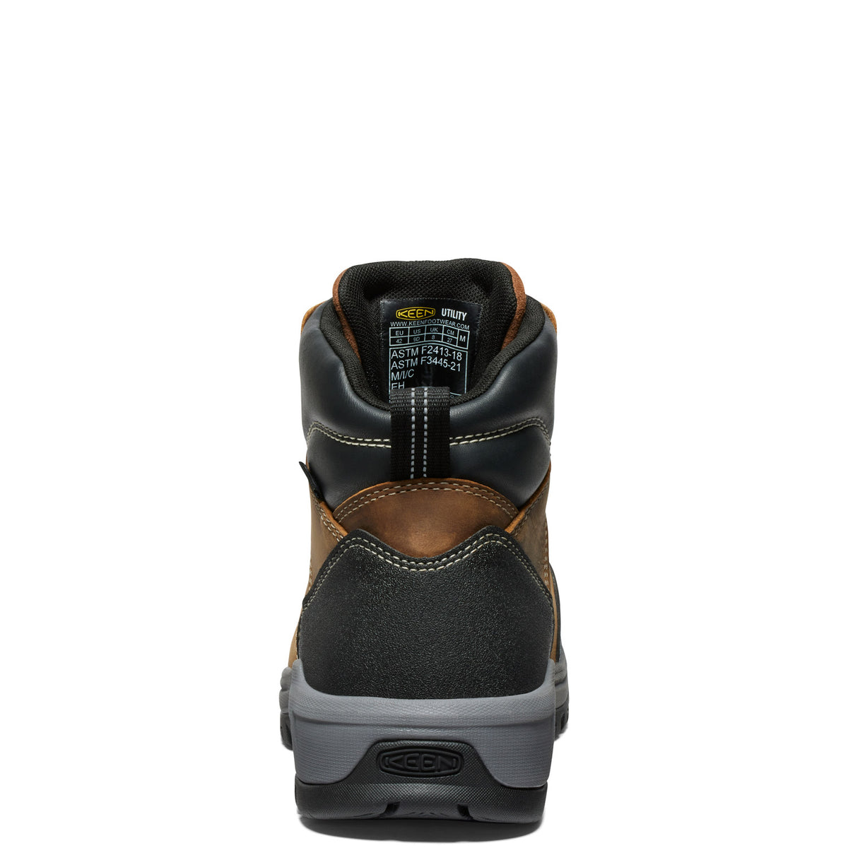 KEEN Utility Men&#39;s Evanston 6&quot; Waterproof EH Comp Toe Work Boot - Work World - Workwear, Work Boots, Safety Gear
