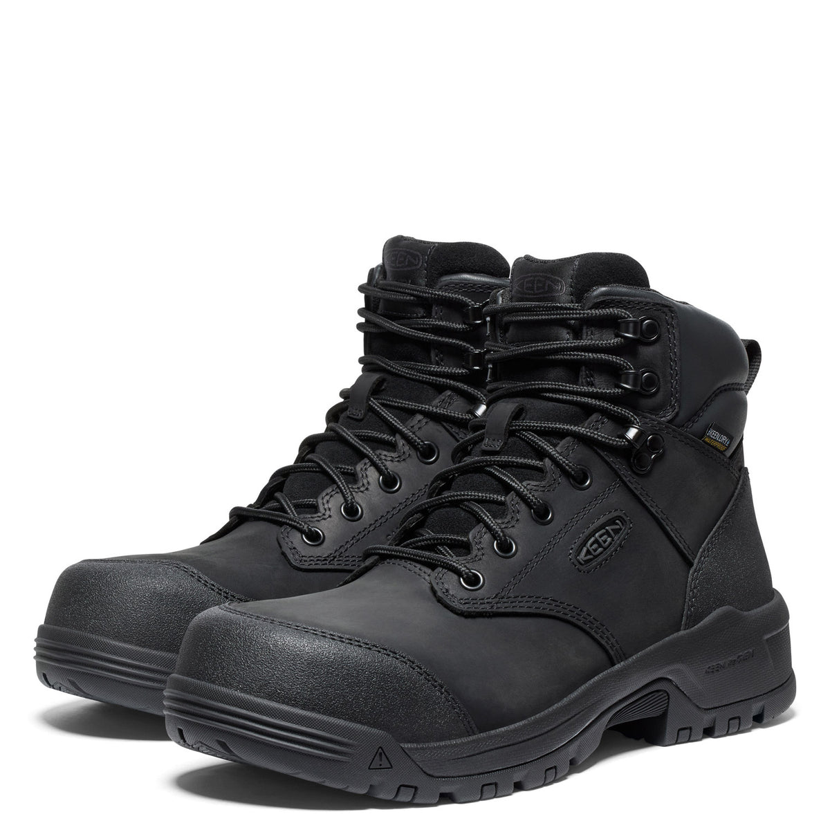 KEEN Utility Men&#39;s Evanston 6&quot; Waterproof Comp Toe Work Boot - Work World - Workwear, Work Boots, Safety Gear