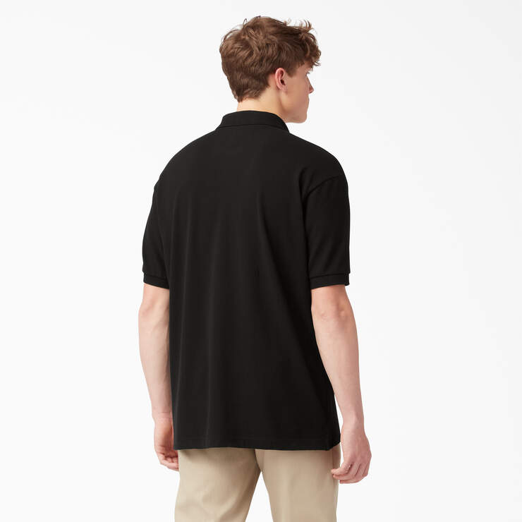 Dickies Men&#39;s Pique Short Sleeve Polo - Work World - Workwear, Work Boots, Safety Gear