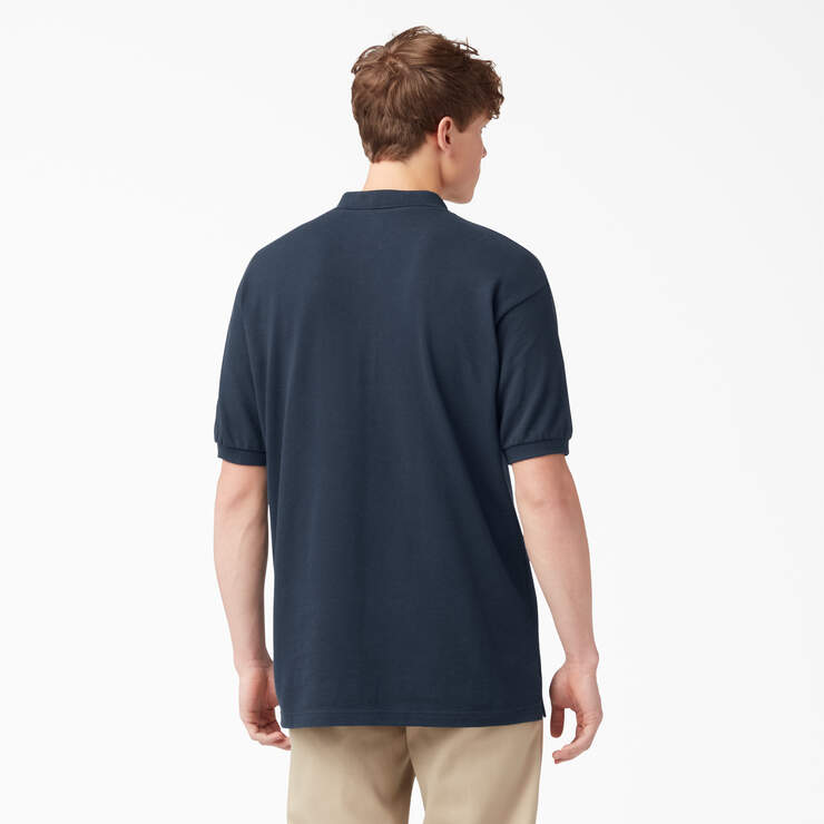 Dickies Men&#39;s Pique Short Sleeve Polo - Work World - Workwear, Work Boots, Safety Gear