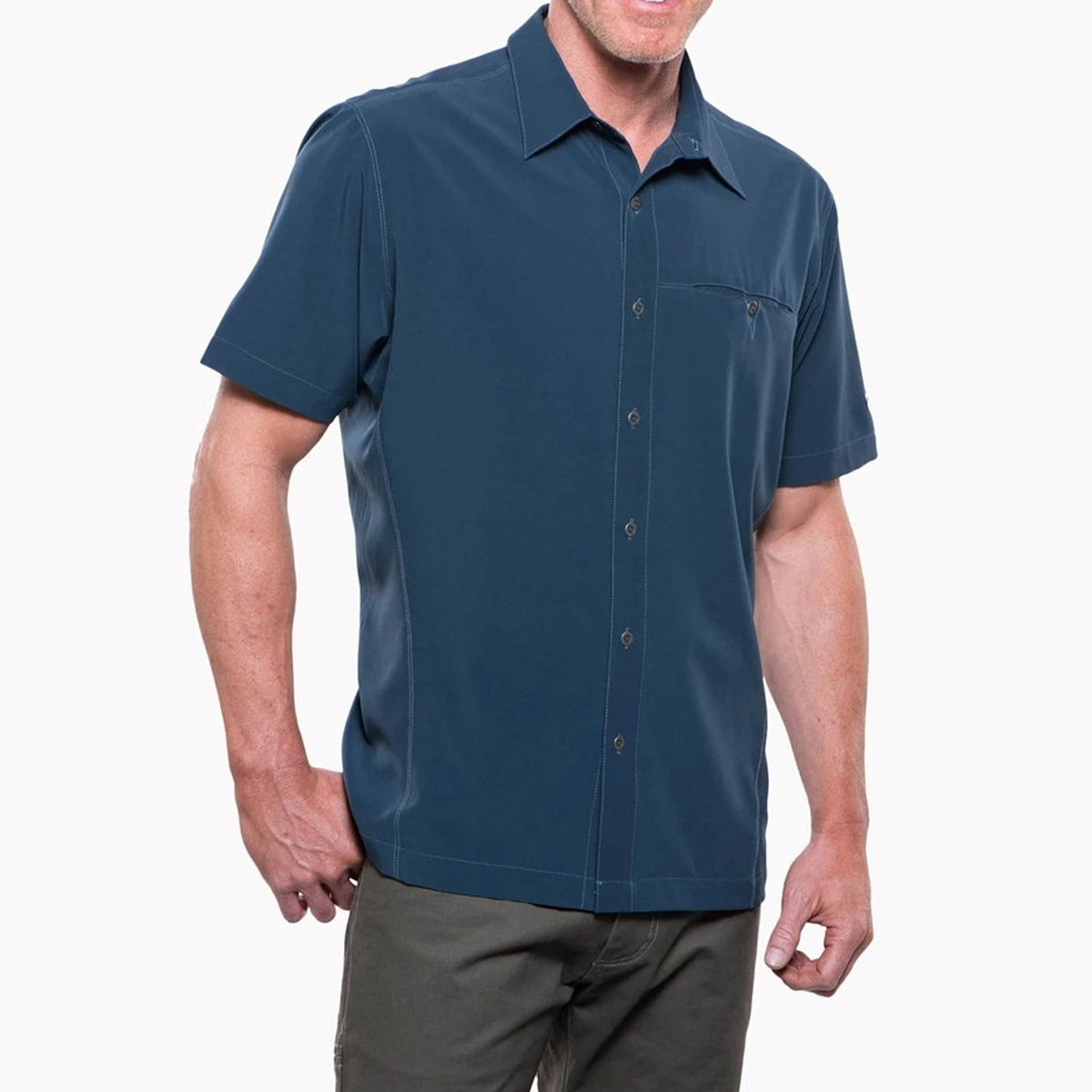 KÜHL Men&#39;s Renegade Button-Down Short Sleeve Work Shirt - Work World - Workwear, Work Boots, Safety Gear