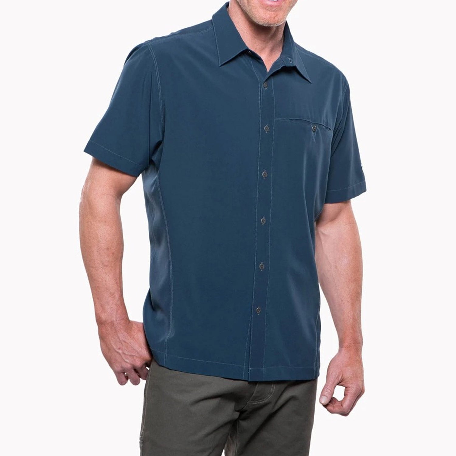 KÜHL Men's Renegade Button-Down Short Sleeve Work Shirt - Work World - Workwear, Work Boots, Safety Gear