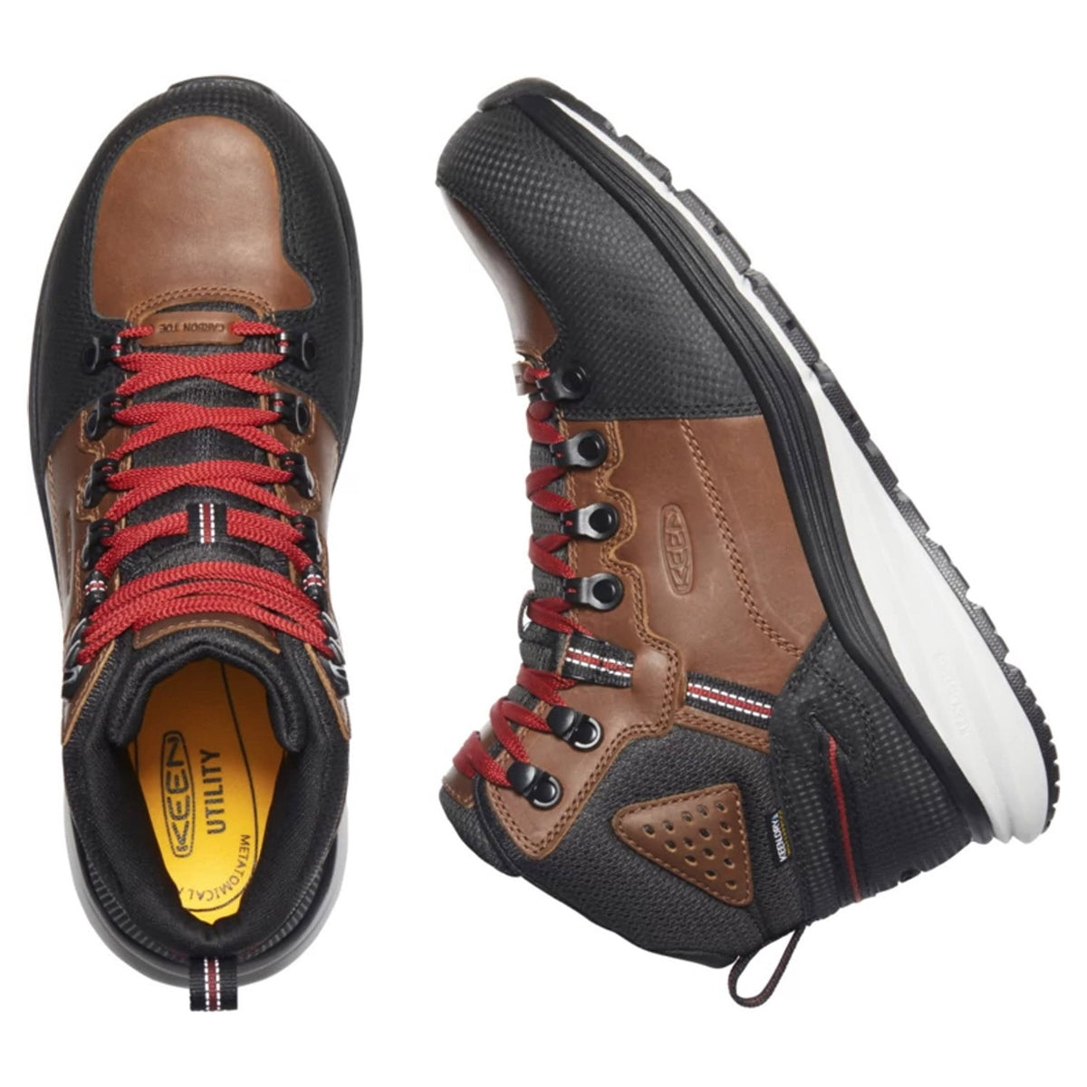 KEEN Utility Men&#39;s Red Hook Waterproof Carbon Fiber Toe Work Boot - Work World - Workwear, Work Boots, Safety Gear