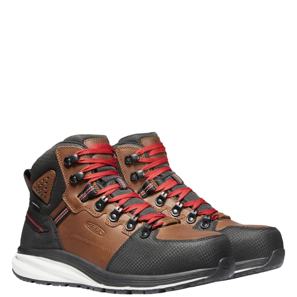 KEEN Utility Men&#39;s Red Hook Waterproof Carbon Fiber Toe Work Boot - Work World - Workwear, Work Boots, Safety Gear