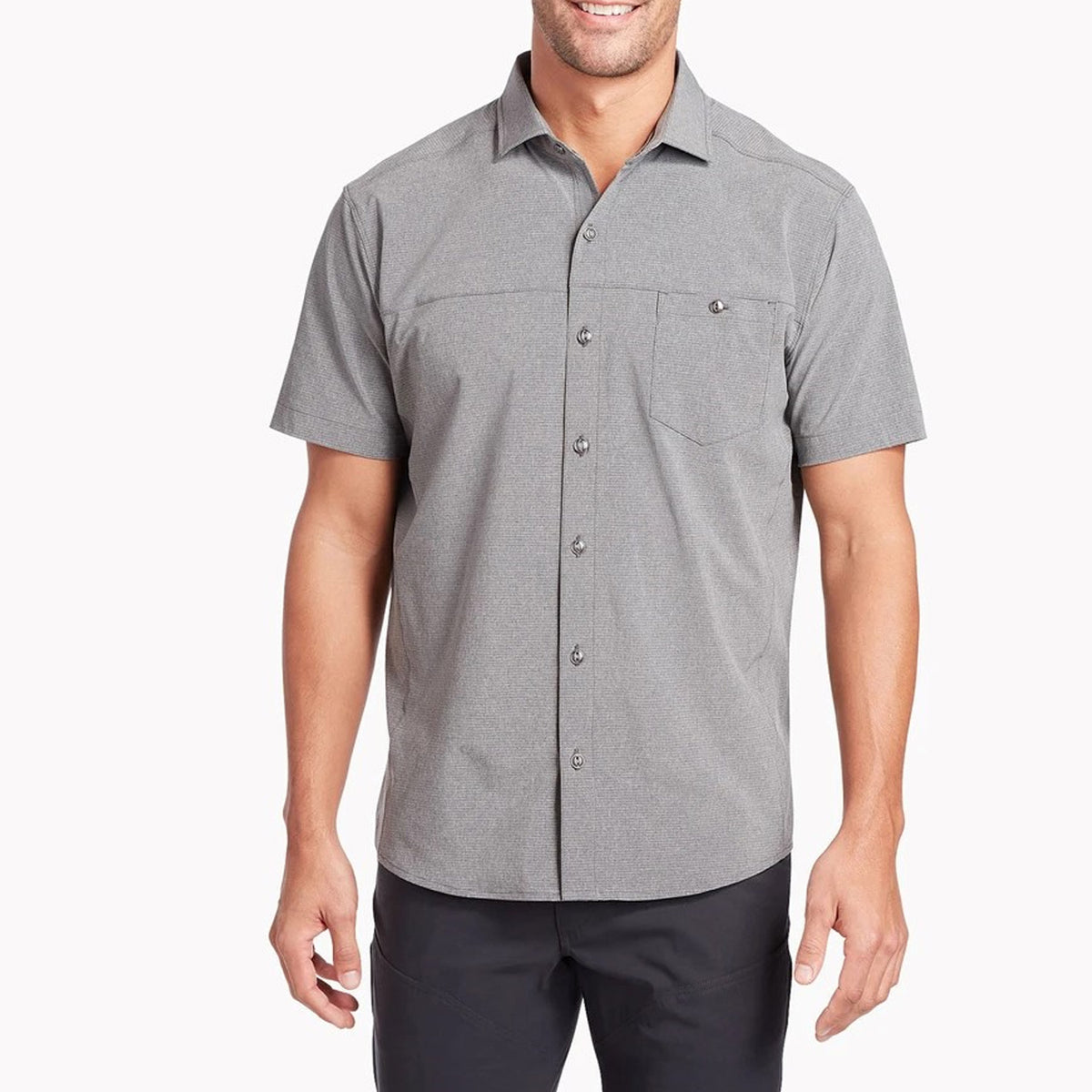 KÜHL Men&#39;s OPTIMIZR UPF40 Short Sleeve Work Shirt - Work World - Workwear, Work Boots, Safety Gear