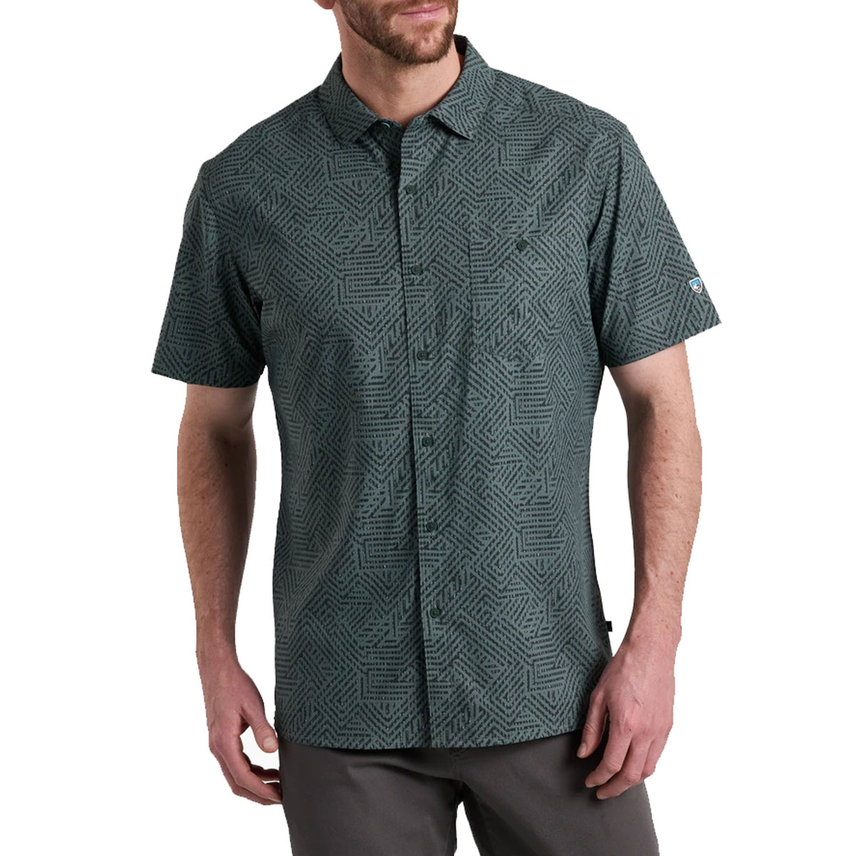 KÜHL Men&#39;s Persuadr UPF-50 Button-Down Short Sleeve Shirt - Work World - Workwear, Work Boots, Safety Gear
