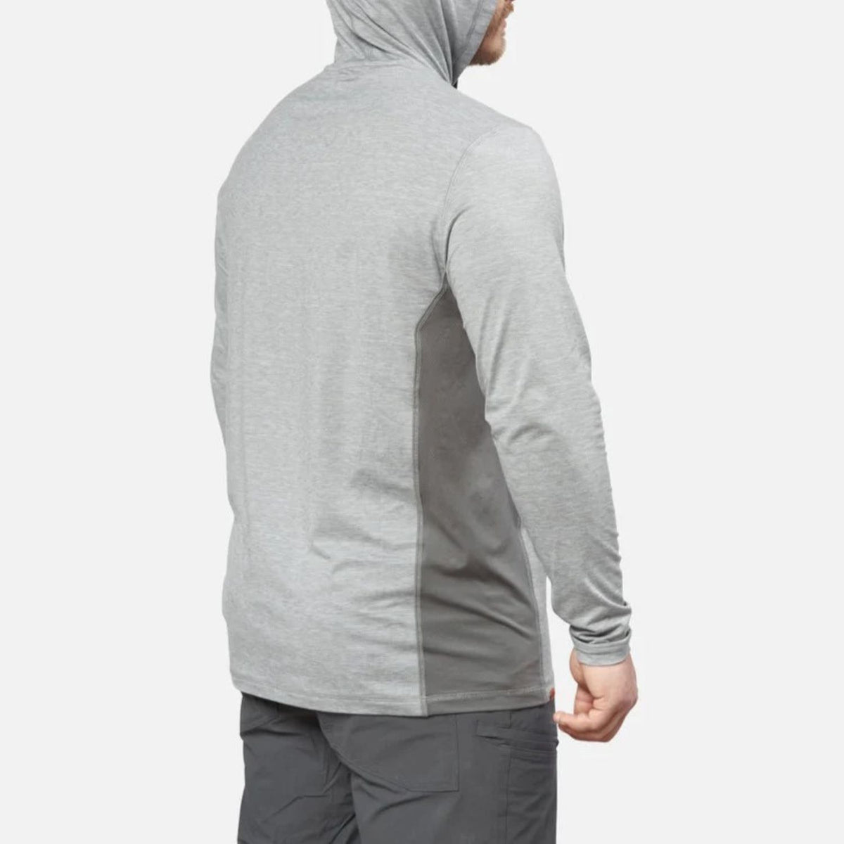 BRUNT Men&#39;s The Mckenna Tech UPF 50 Hooded Long Sleeve T-Shirt - Work World - Workwear, Work Boots, Safety Gear