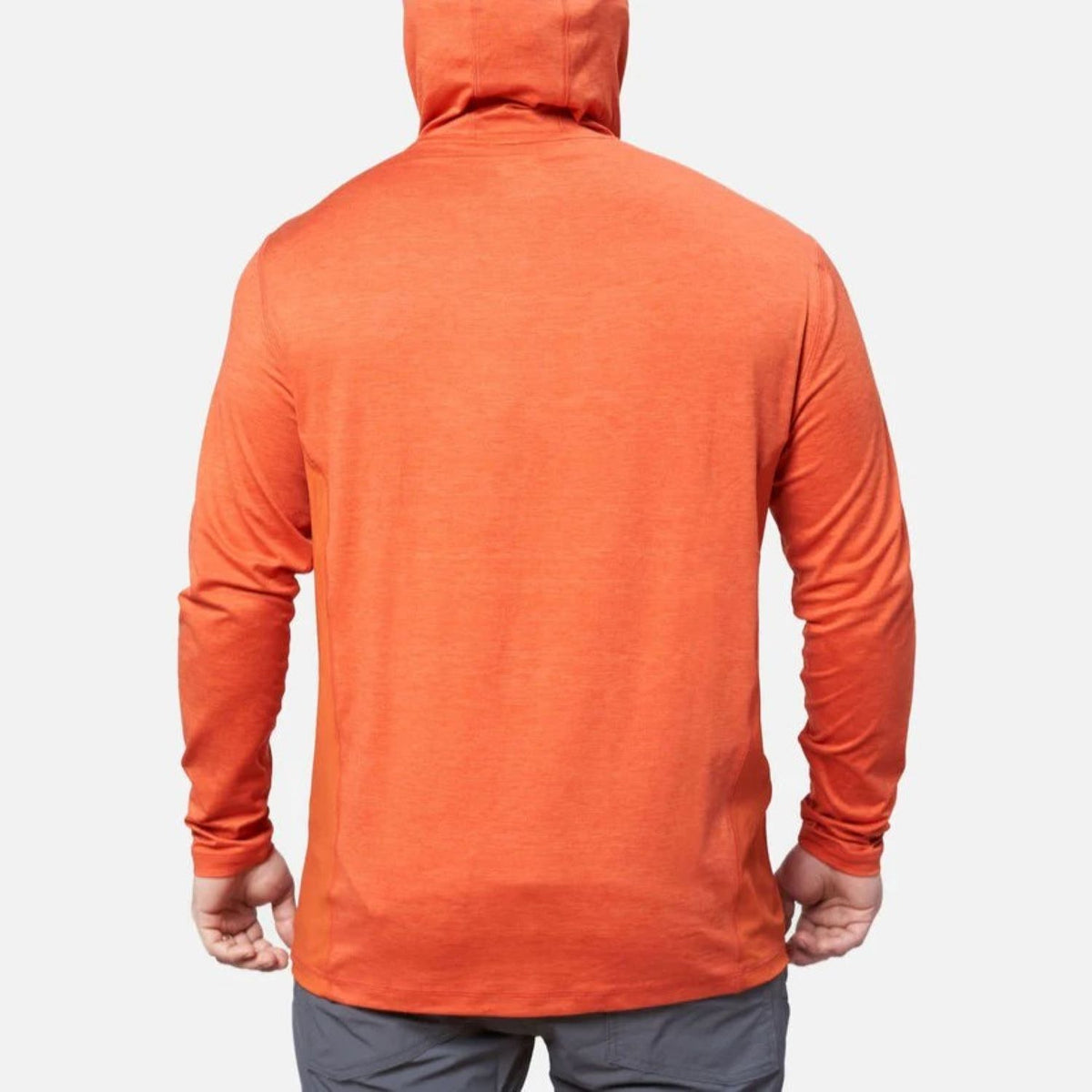 BRUNT Men&#39;s The Mckenna Tech UPF 50 Hooded Long Sleeve T-Shirt - Work World - Workwear, Work Boots, Safety Gear