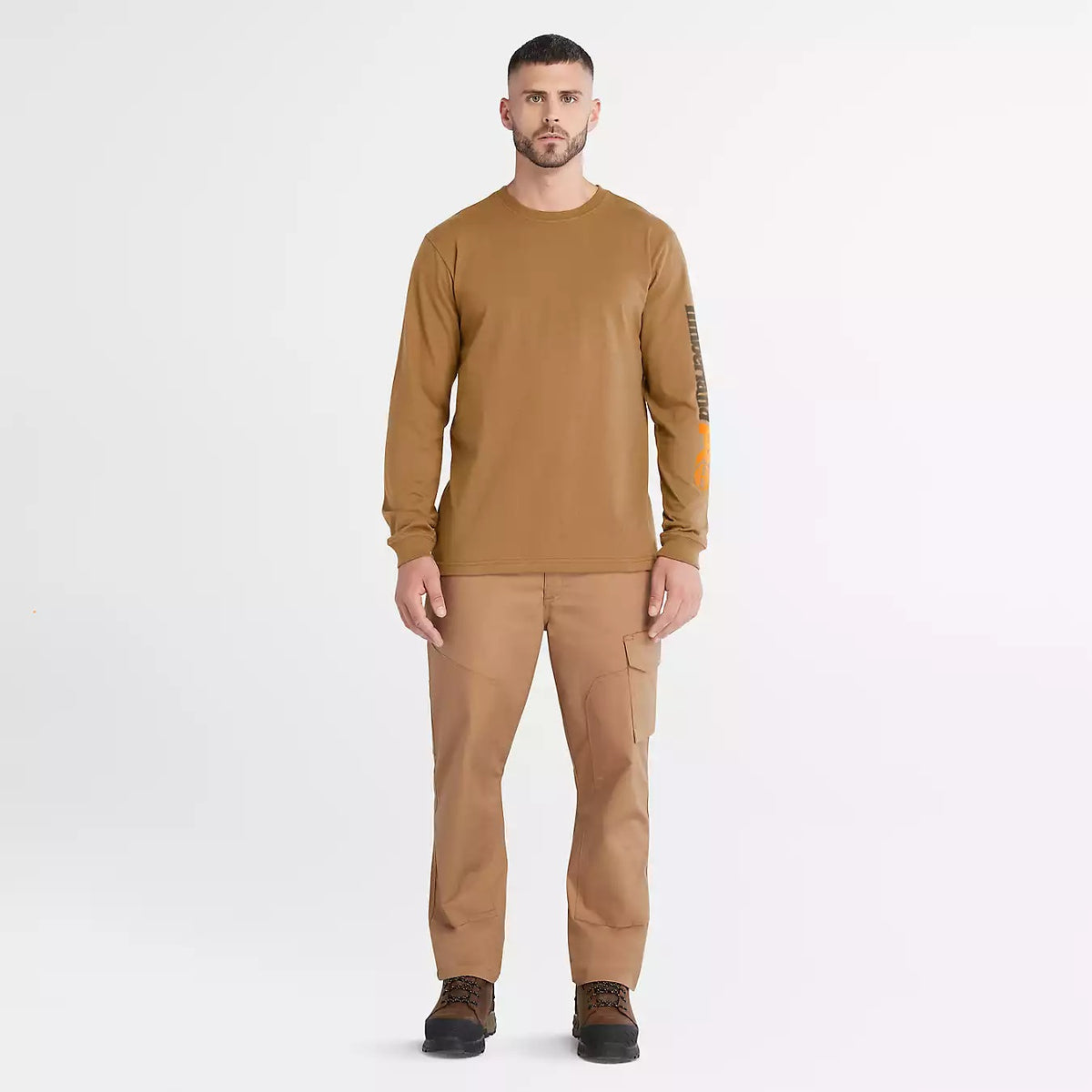 Timberland PRO Men&#39;s Core Logo Long Sleeve T-Shirt - Work World - Workwear, Work Boots, Safety Gear