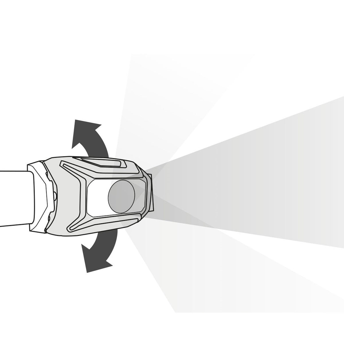 Petzl TIKKINA HEADLAMP Compact Lightweight 300 Lumen Headlamp - Work World - Workwear, Work Boots, Safety Gear