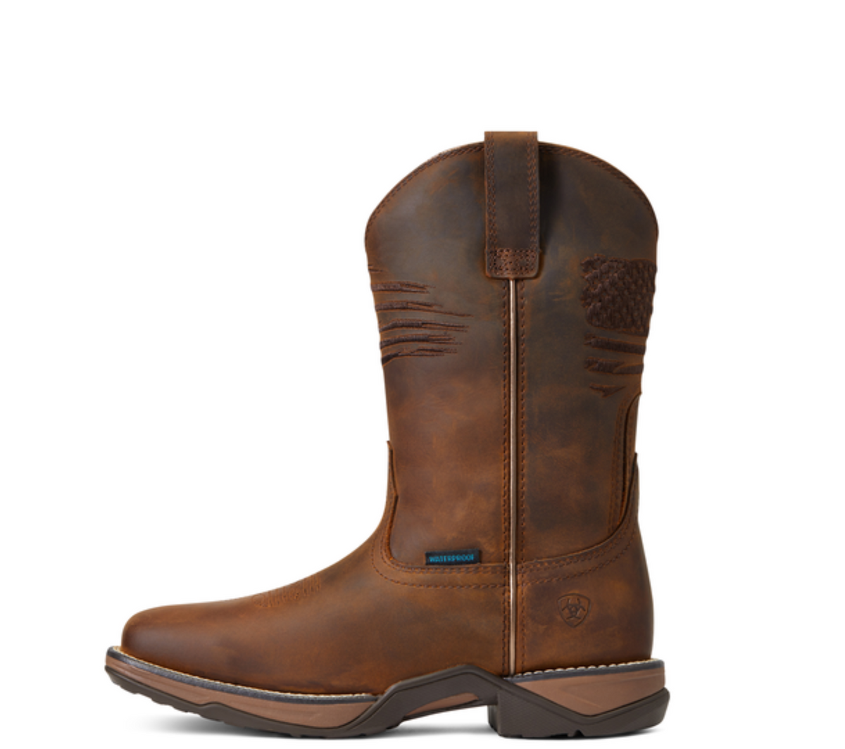 Ariat Women&#39;s Anthem Patriot H2O Pull-On Boot - Work World - Workwear, Work Boots, Safety Gear