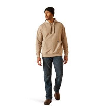 Ariat Men&#39;s Rebar Roughneck Pullover Hoodie - Work World - Workwear, Work Boots, Safety Gear