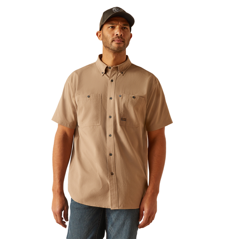 Ariat Men's Rebar Made Tough 360 AirFlow Work Shirt - Work World - Workwear, Work Boots, Safety Gear