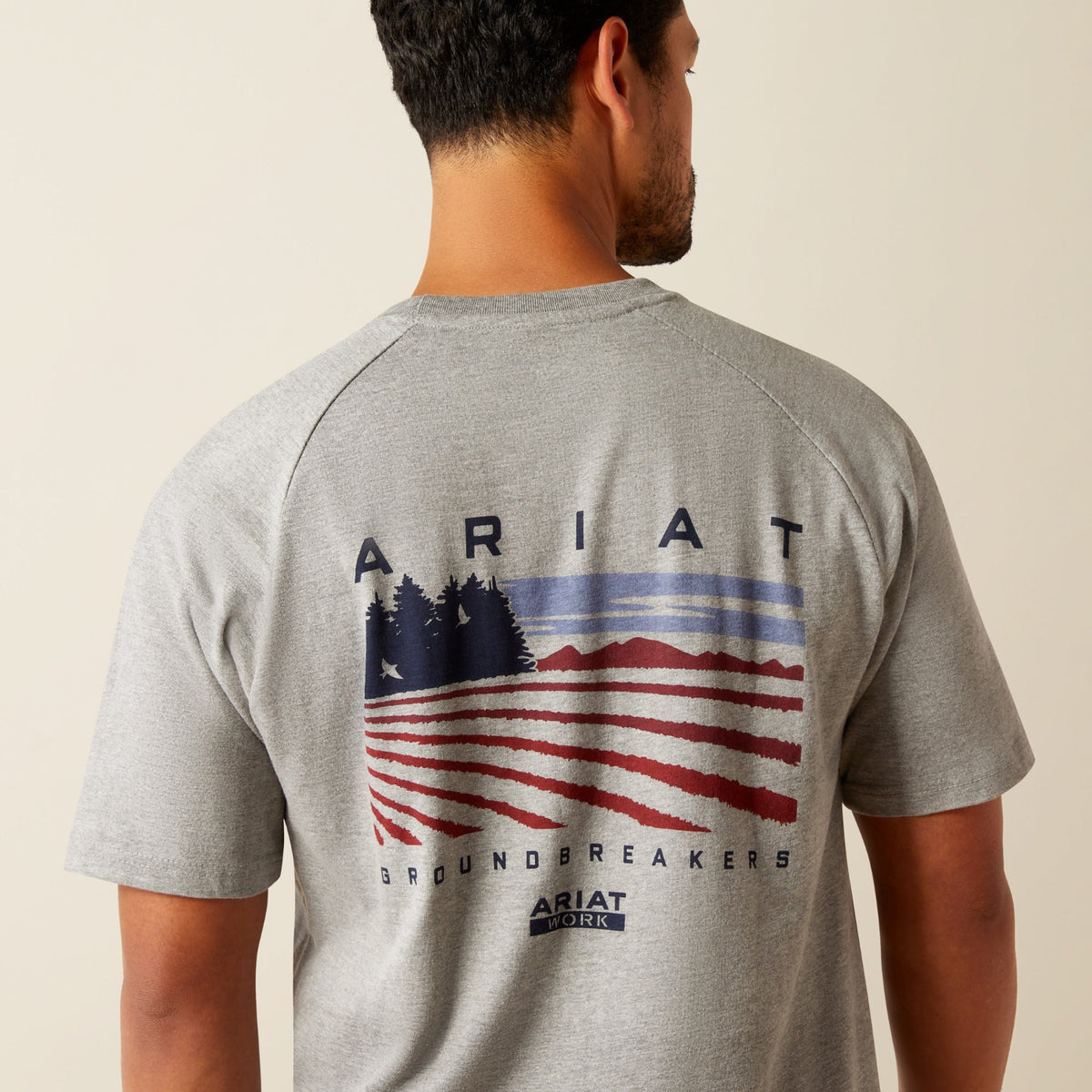 Ariat Men&#39;s Rebar Cotton Strong Groundbreaker Graphic T-Shirt - Work World - Workwear, Work Boots, Safety Gear