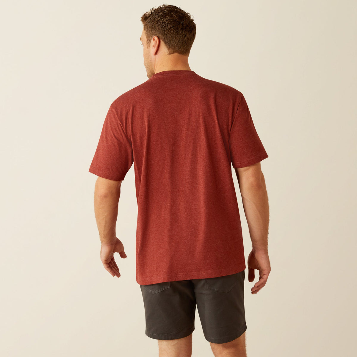 Ariat Men&#39;s Rebar® Cotton Strong Short Sleeve T-Shirt - Work World - Workwear, Work Boots, Safety Gear