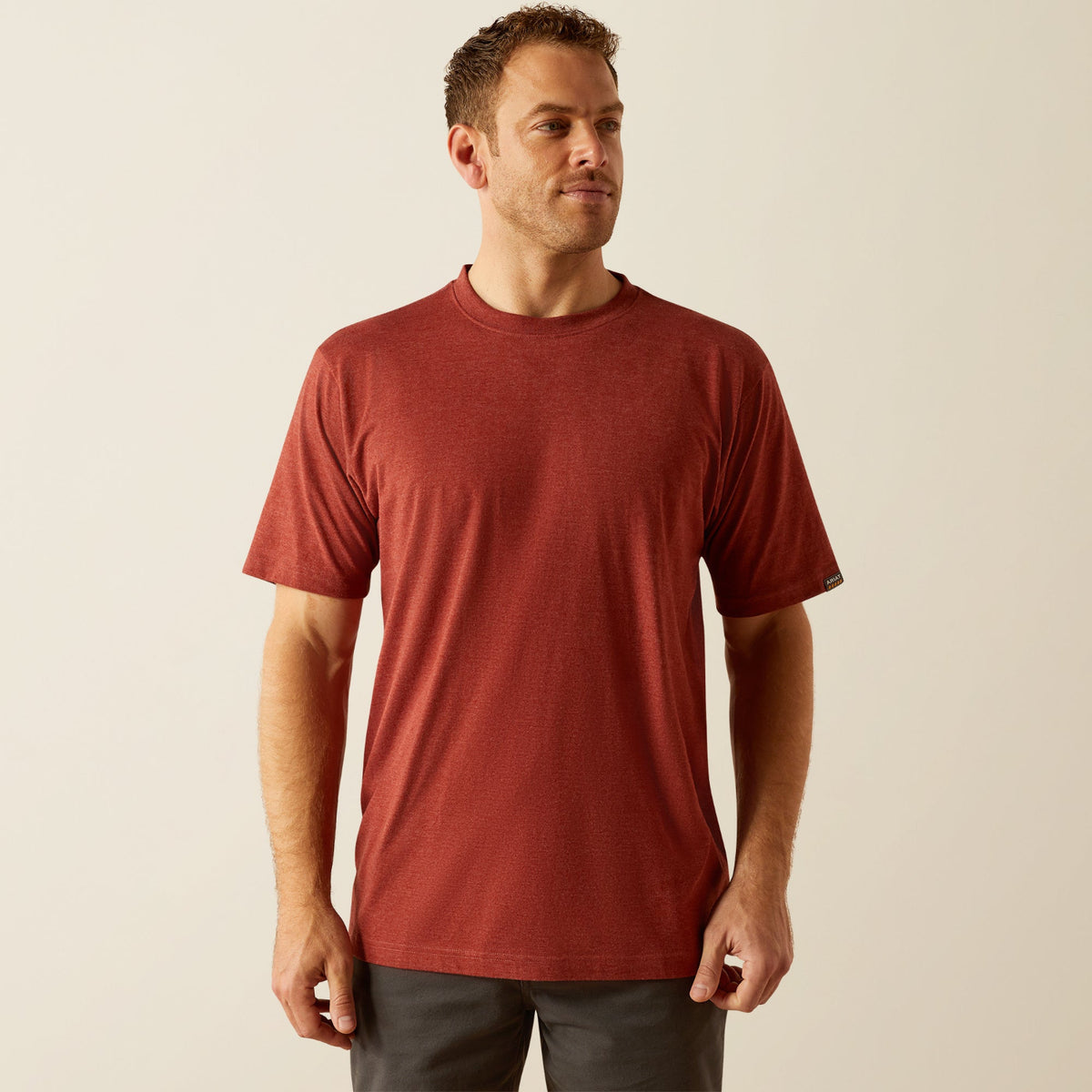 Ariat Men&#39;s Rebar® Cotton Strong Short Sleeve T-Shirt - Work World - Workwear, Work Boots, Safety Gear
