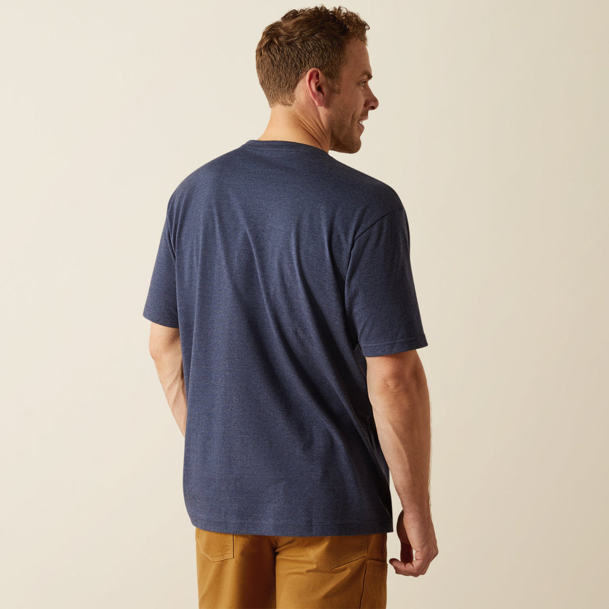 Ariat Men&#39;s Rebar® Cotton Strong Short Sleeve T-Shirt - Work World - Workwear, Work Boots, Safety Gear