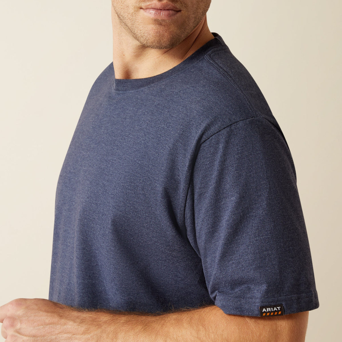 Ariat Men&#39;s Rebar® Cotton Strong Short Sleeve T-Shirt - Work World - Workwear, Work Boots, Safety Gear