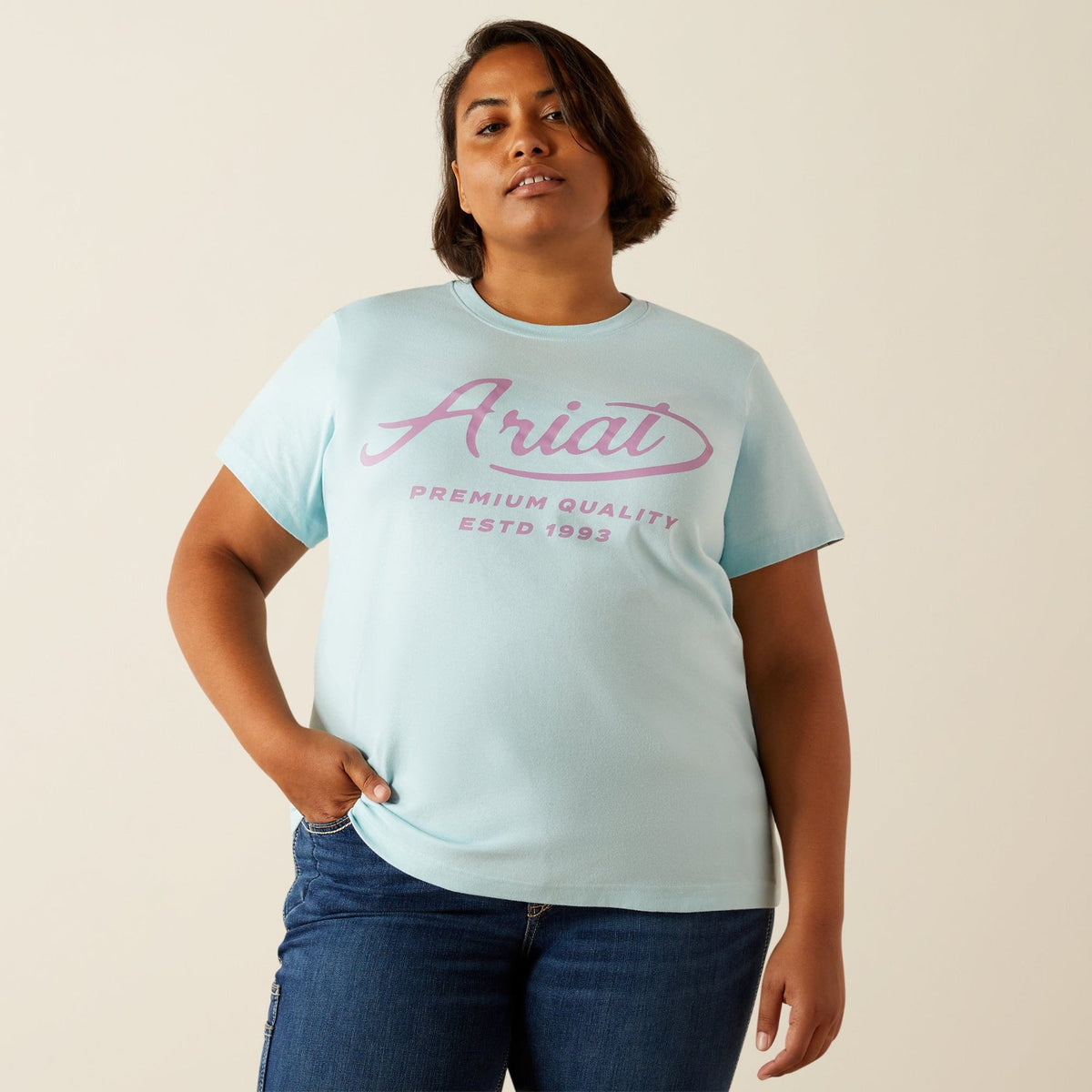 Ariat Women&#39;s Rebar CottonStrong Logo Graphic Short Sleeve T-Shirt - Work World - Workwear, Work Boots, Safety Gear