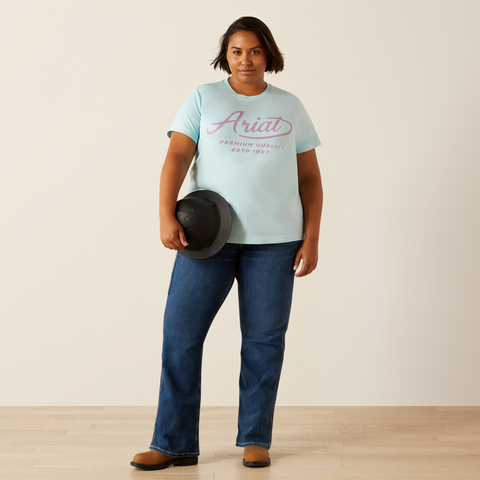 Ariat Women&#39;s Rebar CottonStrong Logo Graphic Short Sleeve T-Shirt - Work World - Workwear, Work Boots, Safety Gear
