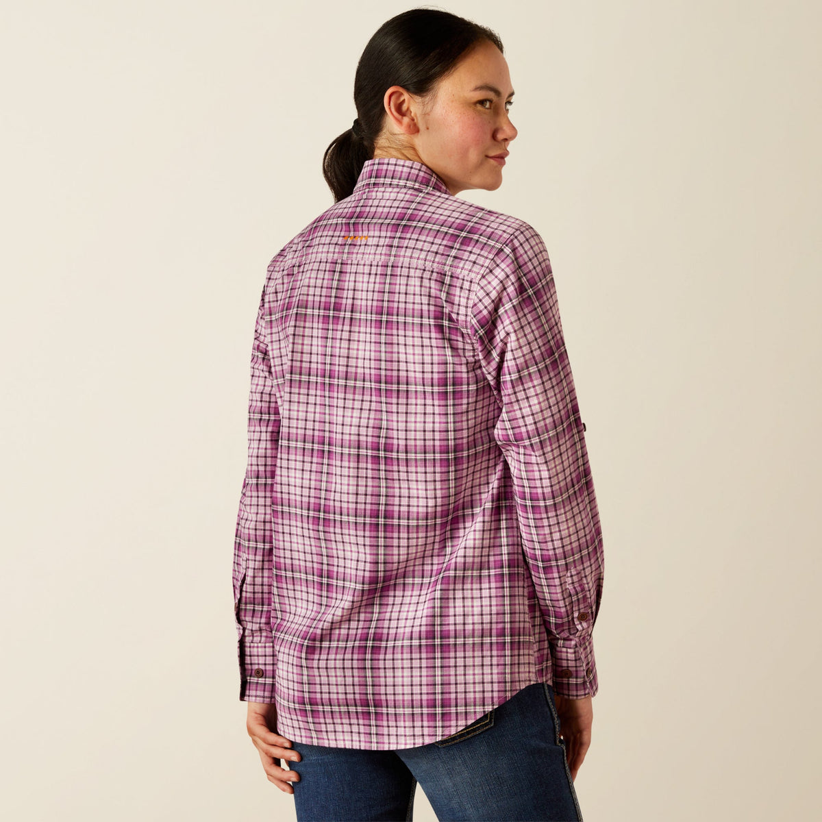 Ariat Women&#39;s Made Tough Durastretch Button-Down Work Shirt - Work World - Workwear, Work Boots, Safety Gear