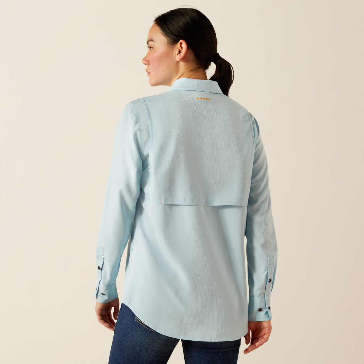 Ariat Women&#39;s Rebar Made Tough VentTEK Long Sleeve Button-Down Work Shirt - Work World - Workwear, Work Boots, Safety Gear