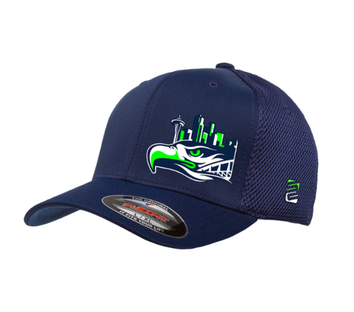 SafetyShirtz Seattle Flex-Fit Graphic Cap - Work World - Workwear, Work Boots, Safety Gear