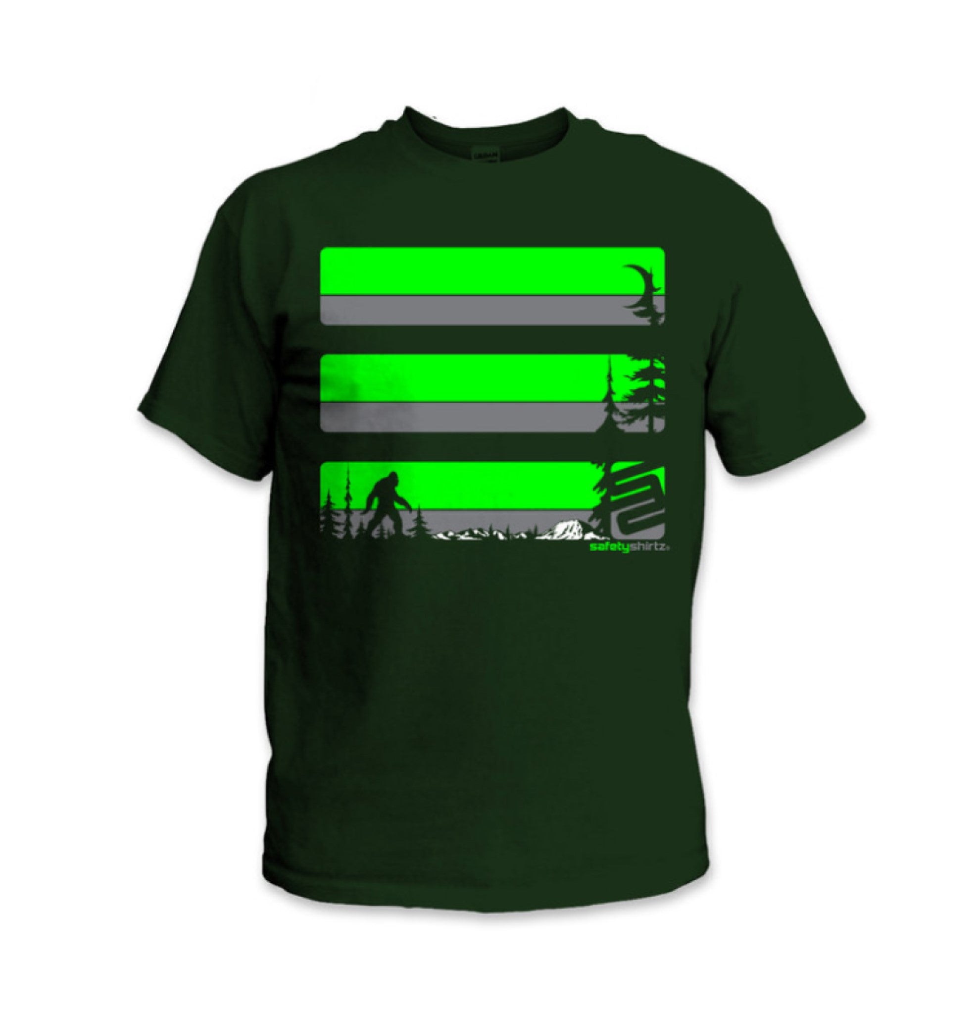 SafetyShirtz Kids' Youth Sasquatch Hi-Vis T-Shirt - Work World - Workwear, Work Boots, Safety Gear