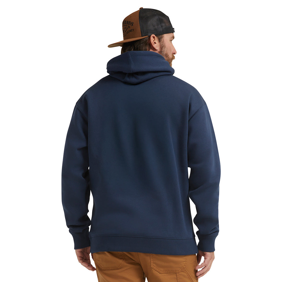 Troll Co. Men&#39;s &quot;Dirty Hands Clean Money&quot; Classic Hooded Sweatshirt - Work World - Workwear, Work Boots, Safety Gear