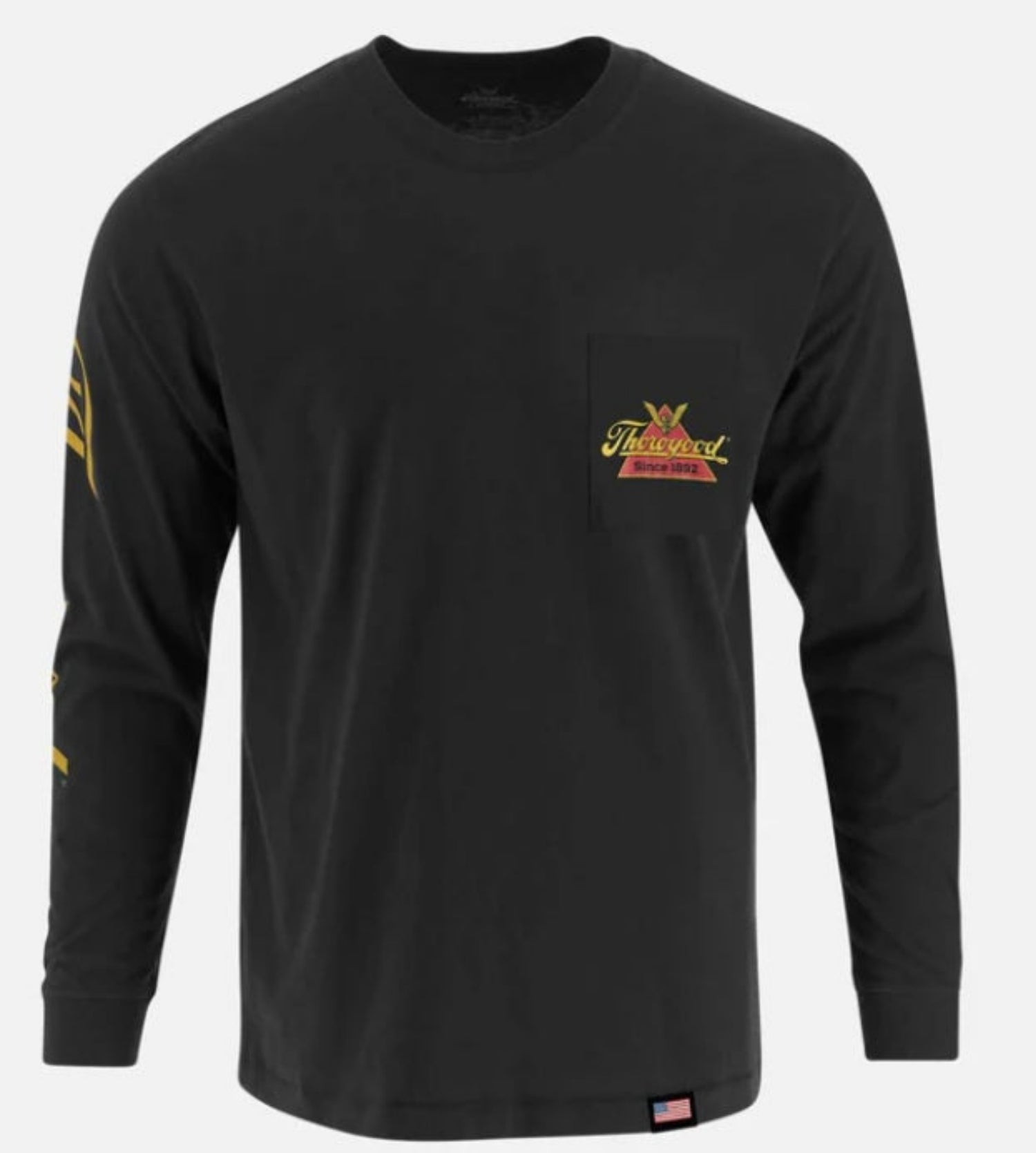 Thorogood Logo Graphic Chest Pocket Cotton Long Sleeve T-Shirt - Work World - Workwear, Work Boots, Safety Gear