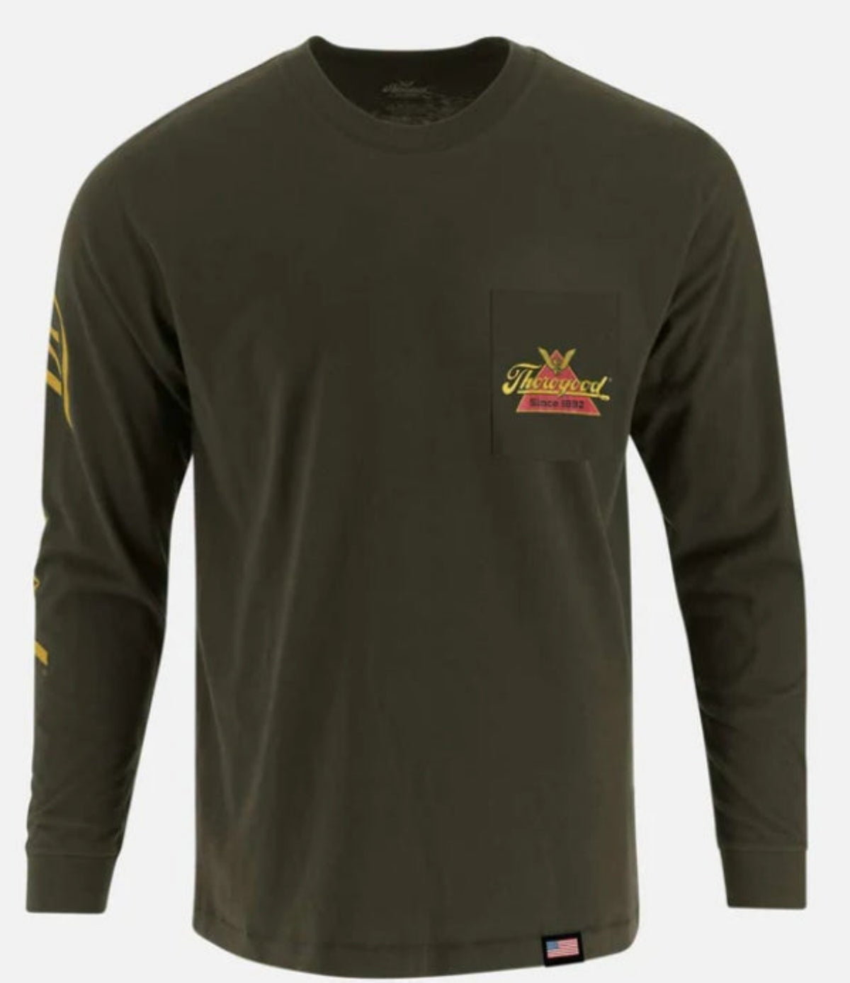 Thorogood Logo Graphic Chest Pocket Cotton Long Sleeve T-Shirt - Work World - Workwear, Work Boots, Safety Gear