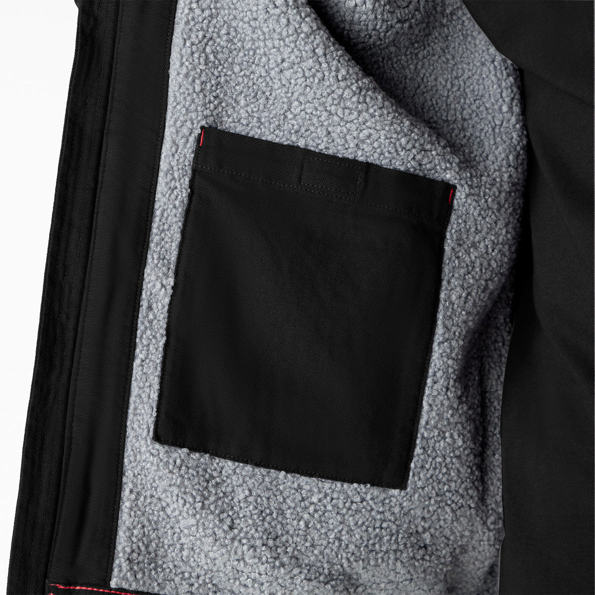 Dickies Men&#39;s Duck Sherpa Lined Hooded Full Zip Jacket - Work World - Workwear, Work Boots, Safety Gear