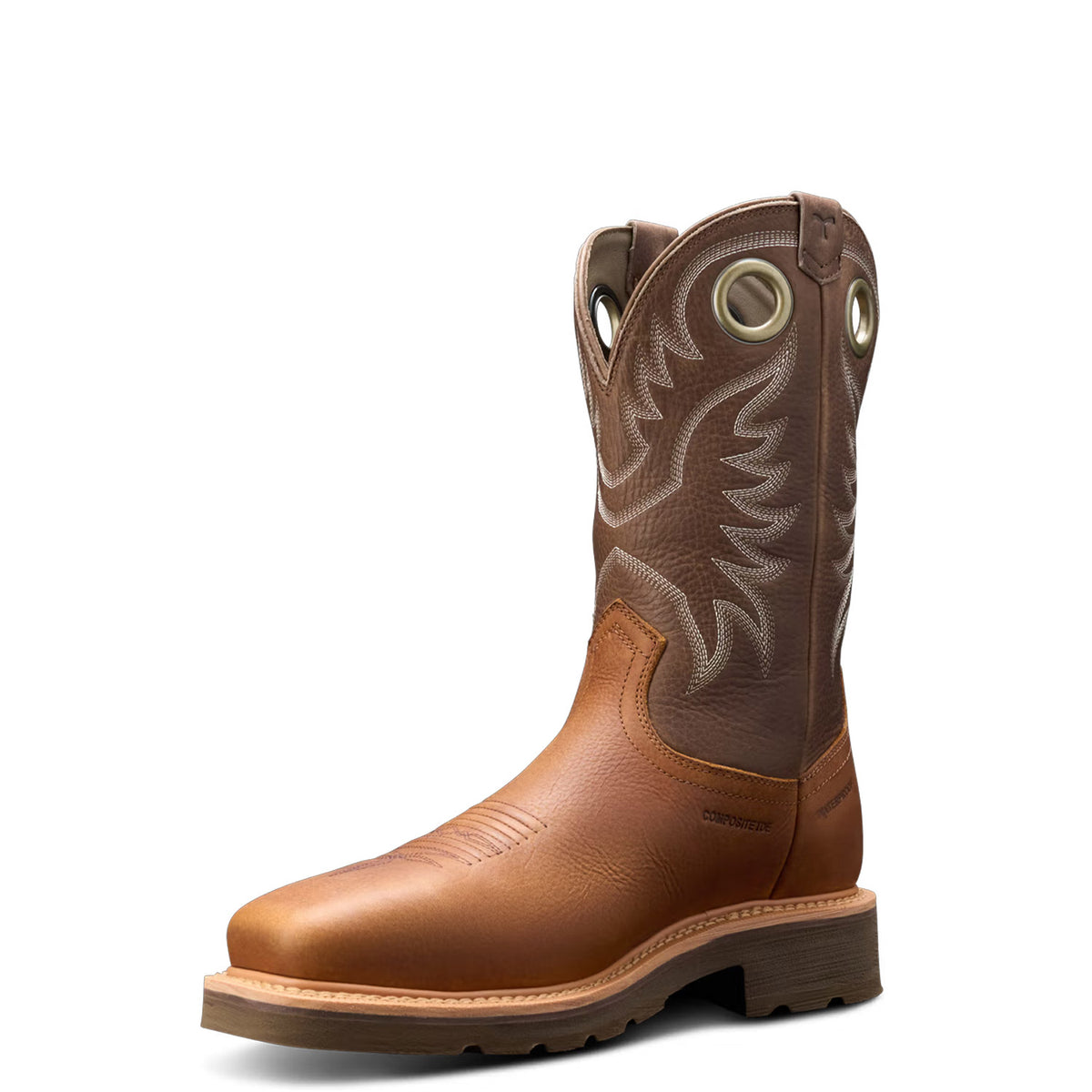 Tecovas Men&#39;s LongHaul Waterproof 11&quot; Square Comp Toe Work Boot - Work World - Workwear, Work Boots, Safety Gear