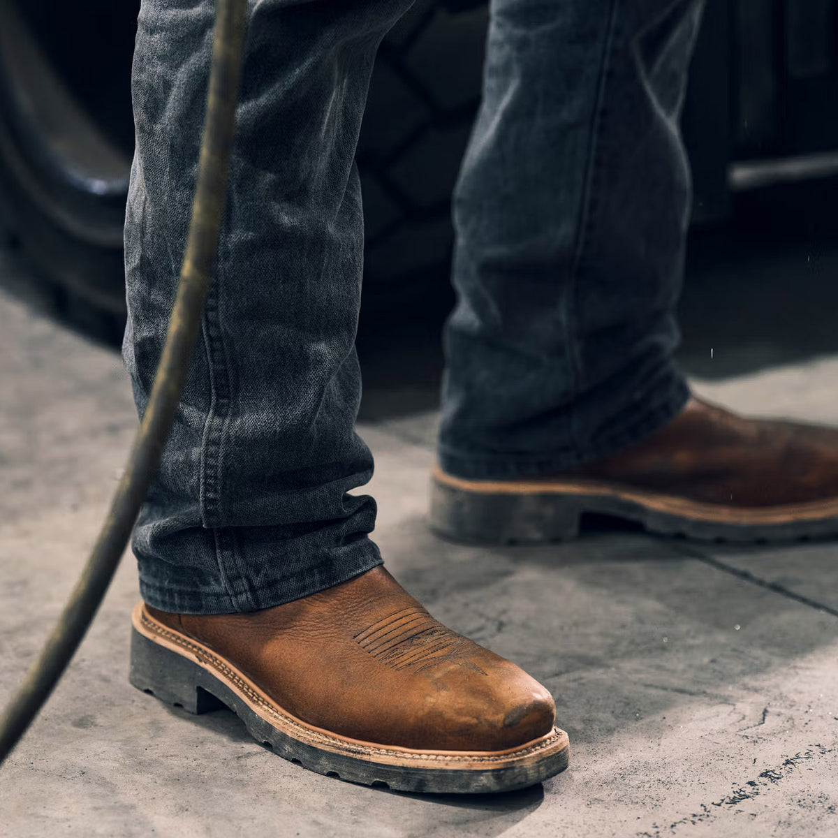 Tecovas Men&#39;s LongHaul Waterproof 11&quot; Square Comp Toe Work Boot - Work World - Workwear, Work Boots, Safety Gear
