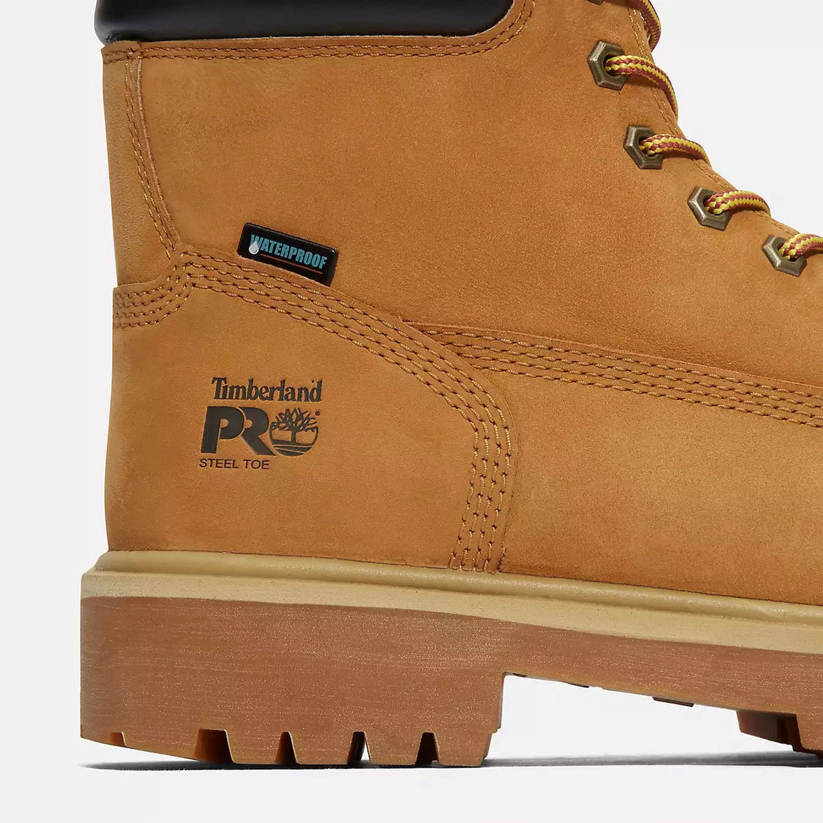 Timberland PRO Men&#39;s Direct Attach Waterproof 6&quot; Steel Toe Work Boot - Work World - Workwear, Work Boots, Safety Gear