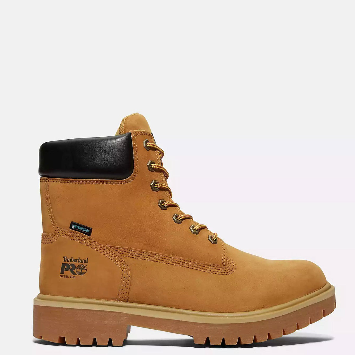Timberland PRO Men&#39;s Direct Attach Waterproof 6&quot; Steel Toe Work Boot - Work World - Workwear, Work Boots, Safety Gear
