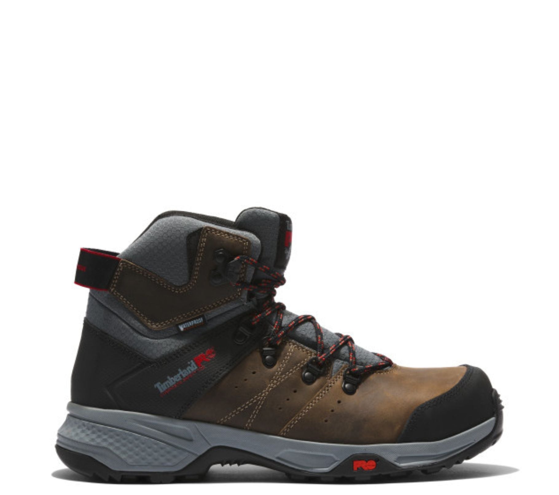 Timberland PRO Men's Switchback Waterproof 6" EH Comp Toe Work Boot - Work World - Workwear, Work Boots, Safety Gear